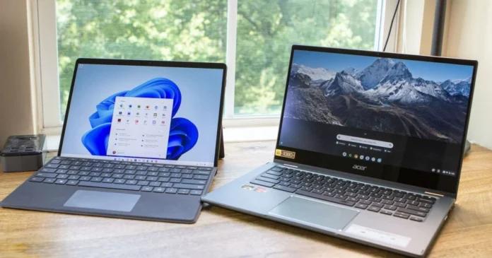 chromebook vs laptop windows