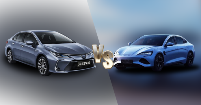 mobil hybrid vs mobil listrik